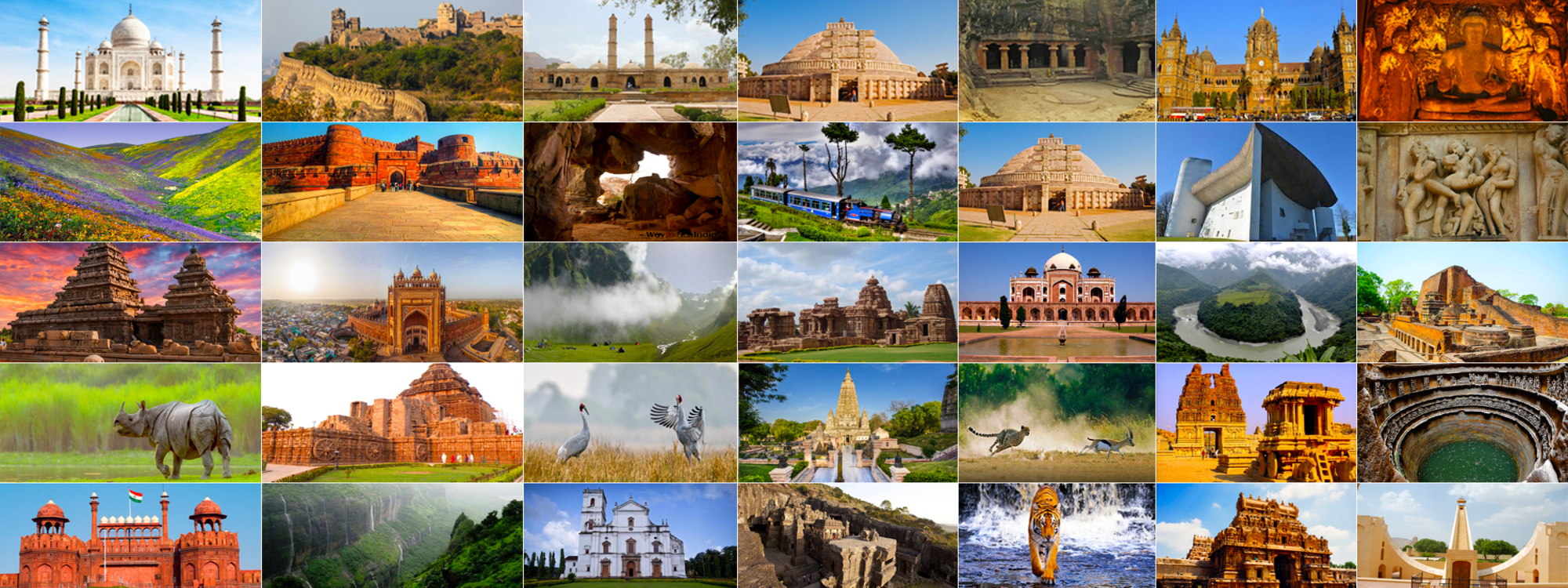 UNESCO world heritage sites of india