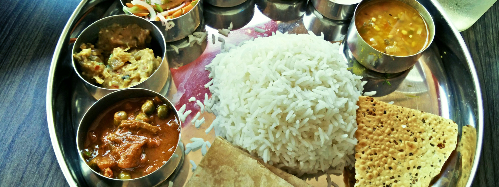 North Indian Thaali Meal